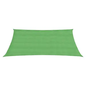 Berkfield Sunshade Sail 160 g/m2 Light Green 4x5 m HDPE