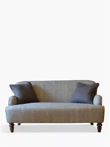 Tetrad Lewis Petite 2 Seater Sofa, Harris Tweed Bracken Herringbone