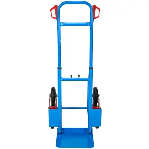 Sack Barrow - stair climber, loading shelf capacity of 100 kg - blue