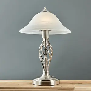 Axelrod Metal Table Lamp Nickel