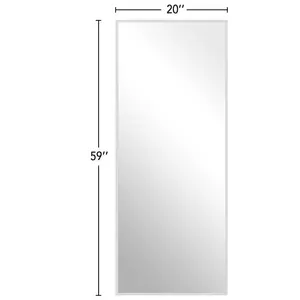 Metal Flat Mirror Silver