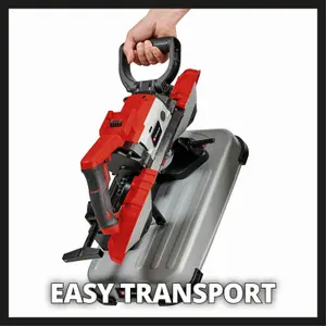 Einhell Cordless Band Saw 127mm Depth 18V Power X-Change With Metal Base Handheld And Portable TE-MB 18/127 U Li - Body Only