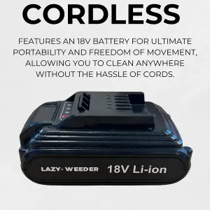 Lazy-Weeder Cordless Battery 18v