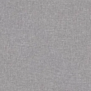 Arthouse Linen Texture Mid Grey Wallpaper