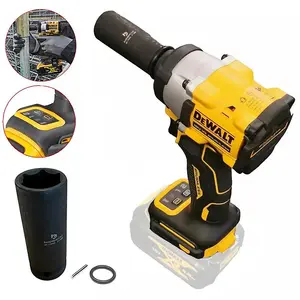 Dewalt 18v XR DCF921N Brushless 1/2" Scaffolders Torque Wrench + 2 X 21mm Socket