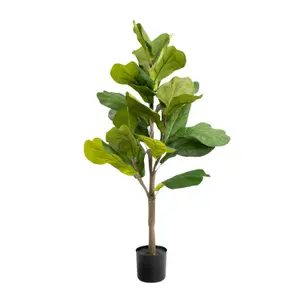 Blooming Artificial - 90cm / 3ft Artificial Ficus Lyrata Tree