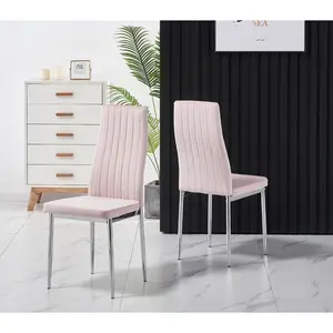 Side chair Set Gabrielle (Set of 2) Pink