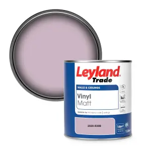 Leyland Trade Vinyl Matt Walls & Ceilings Emulsion Paint (2020-R30B) 1L