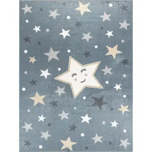 SUPERMAMA Machine Washable Kids' Rug 120 x 170 cm