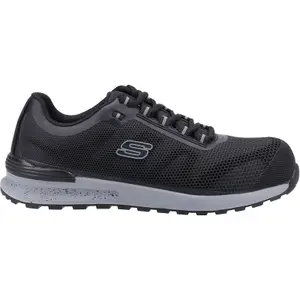 Skechers Bulklin Bragoo Safety Trainer Black