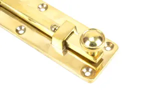 From The Anvil Polished Brass 6 Inch Universal Bolt