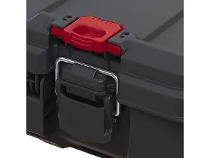 Keter Stack N Roll Heavy-Duty Power Tool Case - Ergonomic and Durable Storage Solution