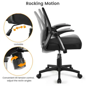 Mesh Office Chair Black / Black