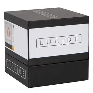 Lucide Cintra Modern Table Lamp 9cm - LED Dim. - 1x1,5W 3000K - 3 StepDim - Transparant