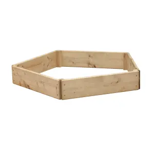 Greena Pentagonal Raised Bed 15 cm High, 60cm each side