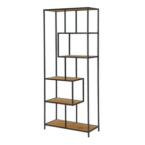 Romilda Bookcase Brown/Black