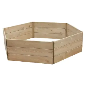 Greena Hexagonal Raised Bed 45 cm High, 90cm each side