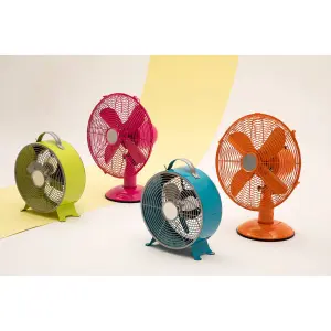 Essentials by Premier Hot Pink Desk Fan