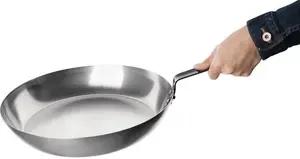 Vogue Carbon Steel Frying Pan 26cm