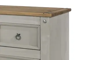 Premium Corona Grey, 2+2 chest of drawers