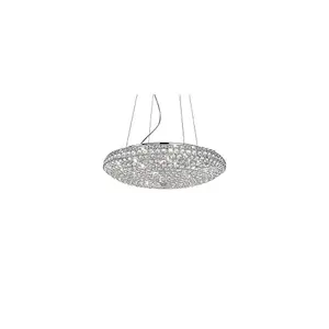 Luminosa Roma  12 Light  Large Ceiling Pendant Chrome, G9