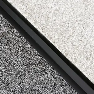 Anodised aluminium z edge carpet profile door floor bar trim 1000mm x 35mm c69 black