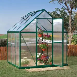 Palram - Canopia Mythos Green 6X6 Greenhouse