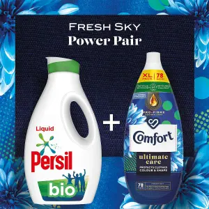 Comfort Ultimate Care Concentrated Fabric Conditioner Fresh Sky 1.18L, 78W, 2Pk