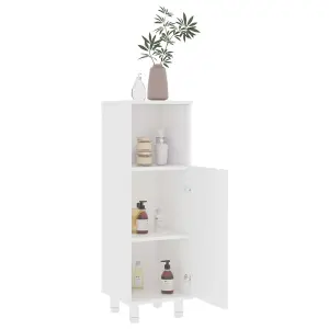 Berkfield Bathroom Cabinet White 30x30x95 cm Engineered Wood