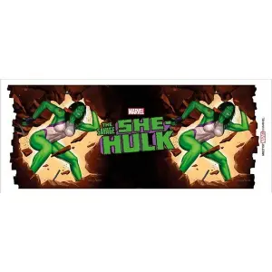 Marvel She Hulk Mug Green/Brown/White (One Size)