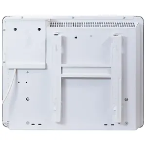 1500W Floor or Wall Mounted Electric Panel Radiator - Home or Office Heater with Timer & Comfort, Frost, Eco Modes - 40 x 50cm