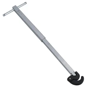 Telescopic Basin Wrench Spanner Fully Adjustable 230 - 410mm Sinks Plumbing