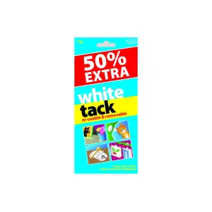 County Stationery White Tack (Pack of 12) White (One Size)