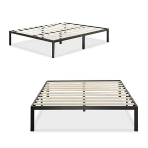 Chicoine Minimalist Metal Bed Frame Kingsize (5')