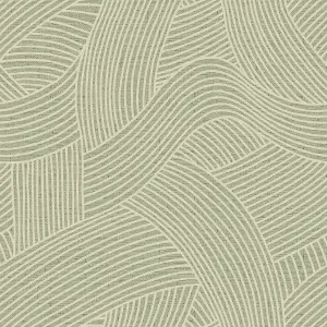 Belgravia Maya Textured Geo Green