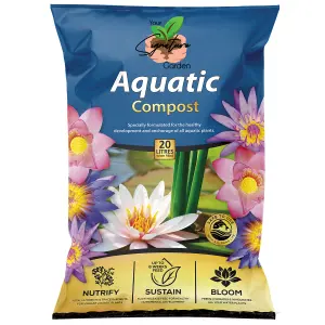 20L Aquatic Compost Potting Soil by Laeto Your Signature Garden - FREE DELIVERY INCLUDED