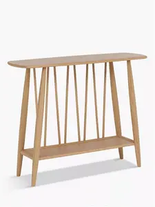 Ercol For John Lewis Shalstone Console Table, Oak