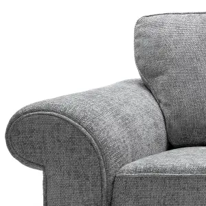 Ingrid 3 Seater Sofa in Steel Grey