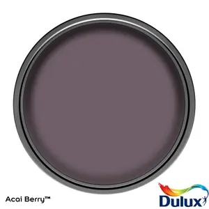 Dulux One coat Acai berry Matt Emulsion paint, 1.25L