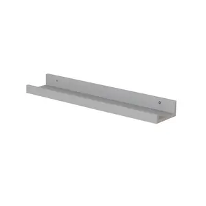 Display Floating Shelf Kit Grey / 4.6cm H x 48cm W x 10cm D