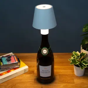 Global Gizmos LED Light-Up Bottle Lamp Shade