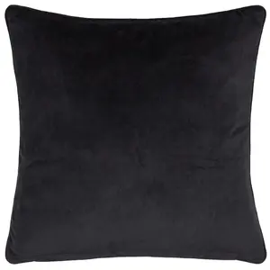 Marttel Square Throw Cushion Covers Black