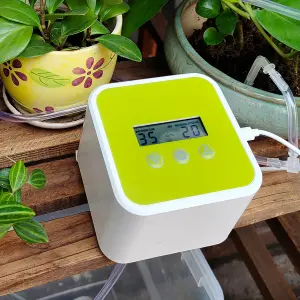 WOWLED Automatic Drip Irrigation System, Indoor Plant DIY Smart Irrigation Kit Self Watering System for House Plants