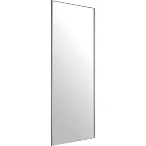 Form Valla Single panel Mirrored Sliding wardrobe door, (H) 2500mm x (W) 772mm