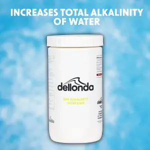 1KG Hot Tub Alkalinity Increaser - Spa & Swimming Pool Water Alkaline Booster