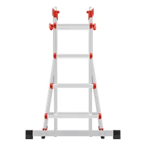 Hailo M80 Aluminium Multipurpose ladder - 4x4 Rungs