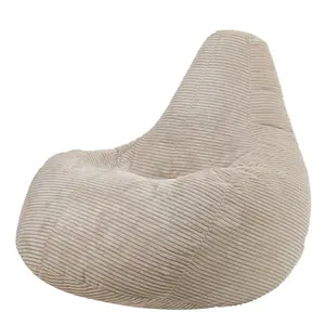 icon™ Large Bean Bag Chair Adult - Dalton, Beige