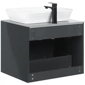 Bathroom Vanity Set Grey MANZON