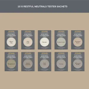 Rust-Oleum Neutral Satin Kitchen Cupboard Paint Tester Samples - 10ml