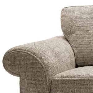 Ingrid Collection 3 Seater Sofa in Taupe